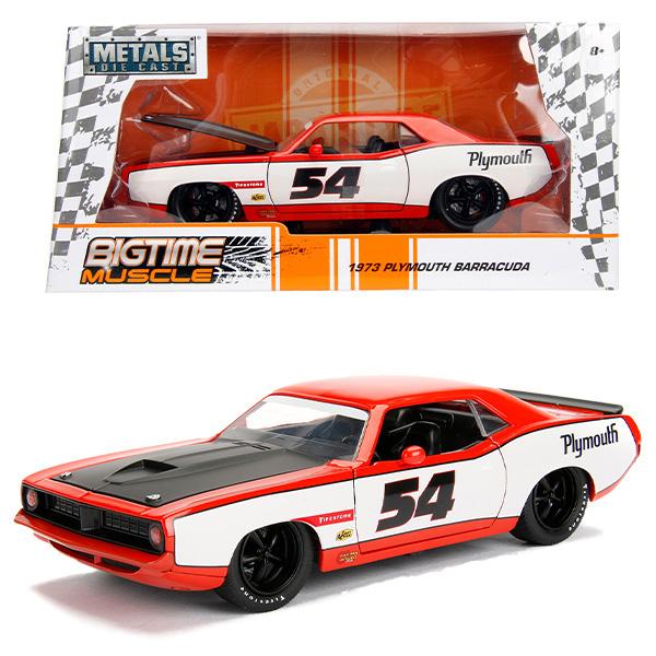 ジャダトイズ ミニカー BIGTIME MUSCLE 1973 PLYMOUTH BARRACUDA...