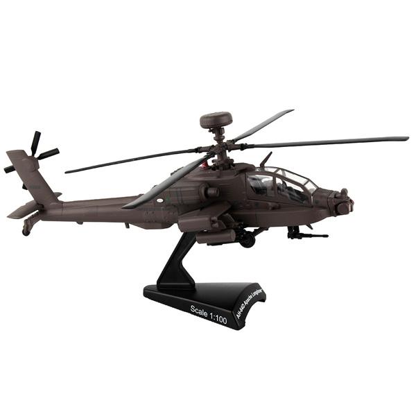 ダロン AH-64D アパッチ ロングボウ 1/100 完成品 ■ DARON 飛行機 ヘリコプター...