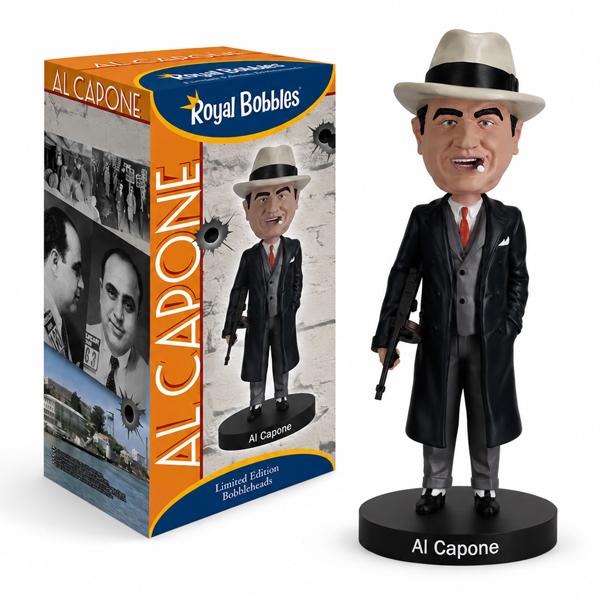 ロイヤルボブルス Al Capone アル・カポネ ボビングヘッド 高級ポリレジン製 高さ20.5c...