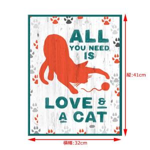 メタルサイン ALL YOU NEED IS ...の詳細画像2