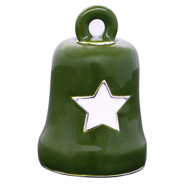 ハーレーダビッドソン ガーディアンベル グリーン&amp;ホワイトスター バー&amp;シールド ライドベル ■ H...