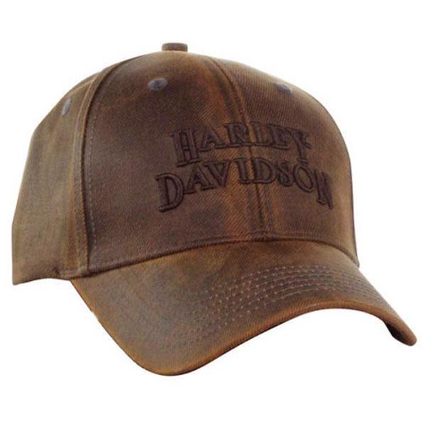 ハーレーダビッドソン ブラウンストーンウォッシュ ベースボールキャップ ■ Harley-David...