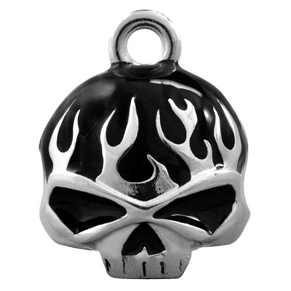 ハーレーダビッドソン ガーディアンベル 炎 ウィリーGスカル ライドベル シルバー ■ Harley...