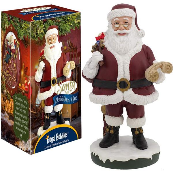ロイヤルボブルズ サンタクロース ボビングヘッド ■ Royal Bobbles 首振り人形 フィギ...