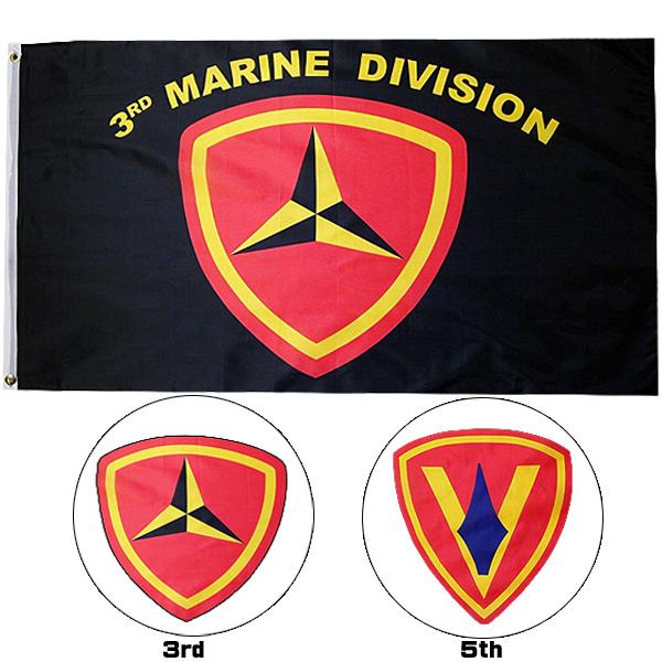 フラッグ アメリカ海兵隊 3rd Marine Division（第3海兵師団）5th Marine...