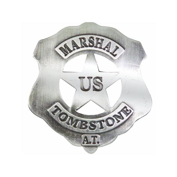 U.S. Marshall's 連邦保安官 エンブレム レプリカ バッジ 6cm×5.5cm ■ 雑...