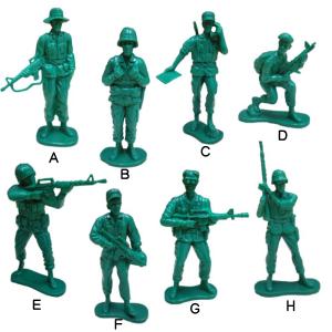 ミリタリー ジャンボ ソルジャー 兵隊のおもちゃ 8タイプ 1体単位での販売 ■ トイ 雑貨 飾り アーミーマン ミリタリー アメリカン｜labline