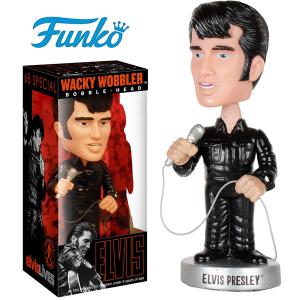 ファンコ エルヴィス プレスリー フィギュア '68 SPECIAL 1968年 カムバックスペシャル ボビングヘッド 19cm×7cm ■ Funko Elvis Presley アメリカン雑貨 トイ｜labline