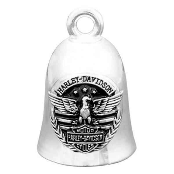 ハーレーダビッドソン ガーディアンベル イーグル&amp;星条旗 ライドベル シルバー ■ Harley D...