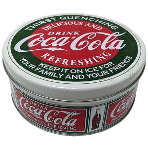 Coca Cola（コカコーラ） クラシック ティン ラウンド ボックス グッズ