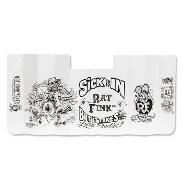 サンシェード ラットフィンク 段ボール製 ■ カーシェード カー用品 自動車 車 日よけ キャラクタ...