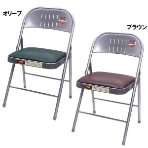パシフィックファニチャーサービス PFS 折りたたみイス チェア グレー
