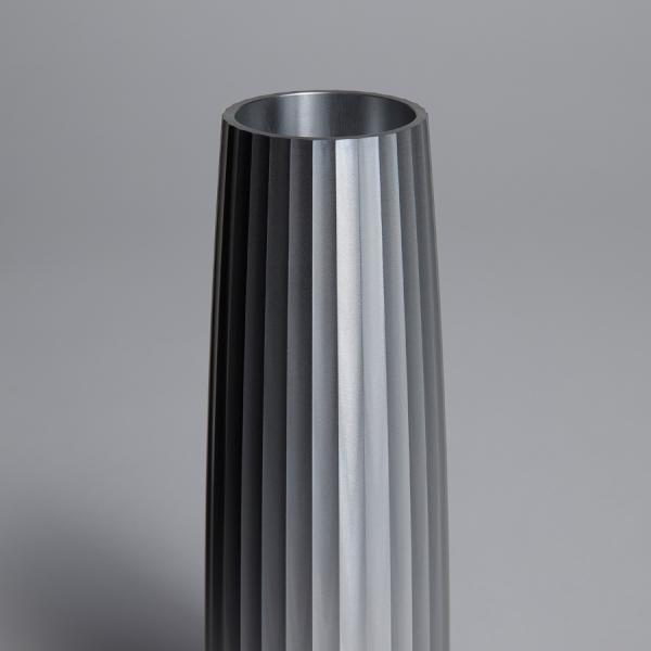 OOPARTS-002 (オーパーツ002) 花器 ■ フラワーベース アルミ製花器 花瓶 オブジェ...