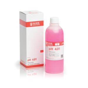 pH4.01標準液（500 mL：色付き）HI 7004C