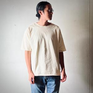 グラブインハリウッド GRAB IN HOLLYWOOD Tシャツ HEAVY WEIGHT RELAX FIT ALL CUT S/S - IVORY