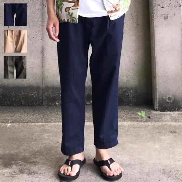 ヒューストン HOUSTON チノパンツ クロップド 2TUCK CROPPED PANTS - 3...