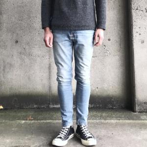 Nudie Jeans（ヌーディージーンズ） デニム LONG JOHN - TWILL RINSED
