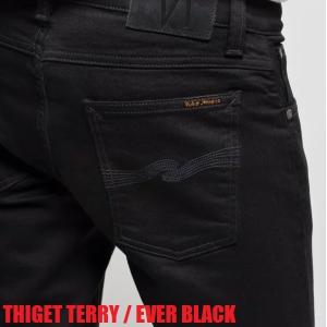 【新品】 NUDIE JEANS THIN FINN BLACK 黒 W31 Nudie Jeans Thin Finn Back 2 Black 12oz