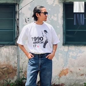 SCREEN STARS（スクリーンスターズ） × LIFE プリントTシャツ Red Hot