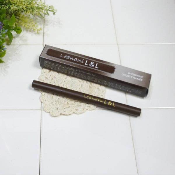【ネコポス便】 レアナニ L&amp;L ウォータープルーフリキッドアイライナー ＜チョコレートブラウン＞