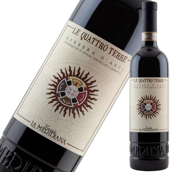 レ クワットロ テッレ バルべーラ ダスティ DOCG イタリア 赤ワイン ミディアム 750ml ...