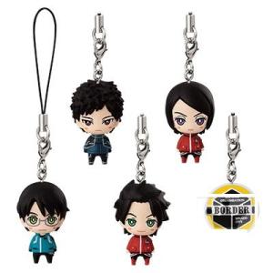 ワールドトリガー★デフォルメフィギュアストラップ〜A級隊員と一緒１〜★全５種セット★バンプレスト★プ...