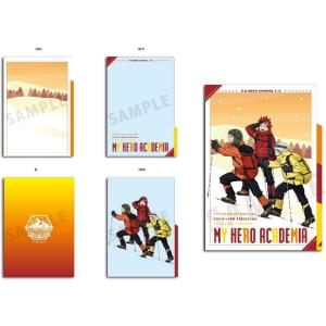 僕のヒーローアカデミア★雪山登山★3ポケットクリアファイル★【爆豪・切島・上鳴】★全1種★TAKAR...