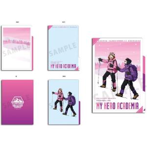 僕のヒーローアカデミア★雪山登山★3ポケットクリアファイル★【麗日・耳郎】★全1種★TAKARATO...