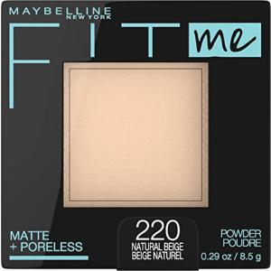 MAYBELLINE(メイベリン) フィットミー パウダー M ファンデーション 220 自然な明るさ(ピンク系) 8.5g｜lacachette