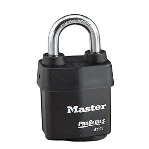 Master Lock (マスターロック) シリンダー式防水タイプ 南京錠(プロ仕様)6121JAD 本体幅54mm シャックル径高さ29mm｜lacachette