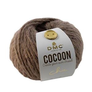 DMC COCOON Chic コクーンシック 超極太 #11 Brown 約100g巻 約60m DMC426C｜lacachette