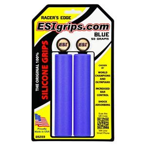 ESI grips(イーエスアイ グリップス) MTB グリップ Racer's Edge Grips CESGRREBL ブルー 外径30mm x｜lacachette