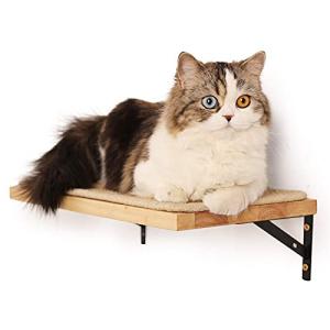 FUKUMARU 壁掛け式猫用ステップ　キャットウォーク　木製　取り付け簡単｜lacachette