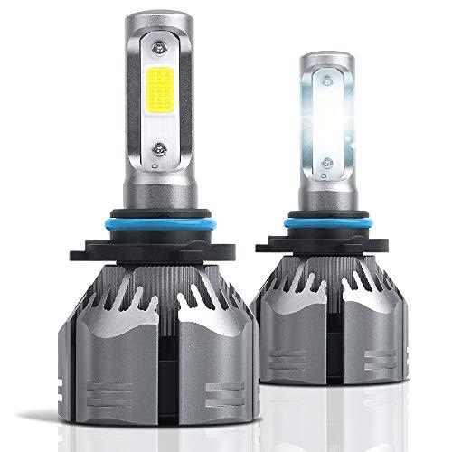 Denos LEDヘッドライト9006 HB4 車検対応 サイレントファン付き COBチップ 高輝度...