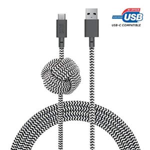 NATIVE UNION [ネイティブユニオン] NIGHT Cable USB-C to USB-A 高耐久 急速充電ケーブル アンカーノット付きの商品画像