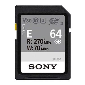 ソニー SONY SDXC メモリーカード 64GB SF-E64 Class10 UHS-II対応｜lacachette