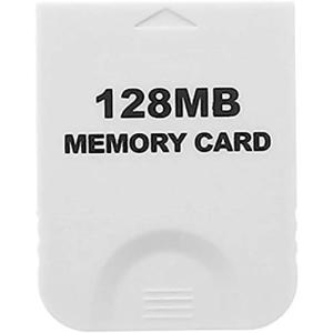 大容量【2043ブロック/128MB】Wii/ゲームキューブ対応 メモリーカード【ホワイト】｜lacachette