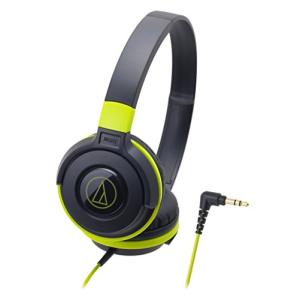 audio-technica STREET MONITORING ポータブルオンイヤーヘッドホン ブラックグリーン ATH-S100 BGR｜lacachette