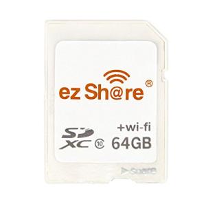 EZShare 64GB SDXCカード SDカード Wi-Fi機能搭載 ezShare Class10 Android/iOS両対応 海外リテール｜lacachette