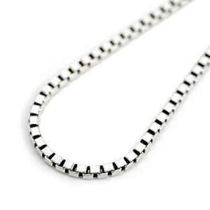 [シルバーワン] シルバー925 ベネチアン チェーン ネックレス メンズ bo [銀色 幅3mm標準 長さ55cm] necklace｜lacachette
