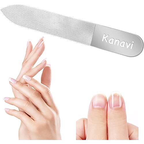 【2023年改良版】Kanavi 爪やすり ガラス製 ピカピカ 最新ナノ技術が生んだ全く新しい ネイ...