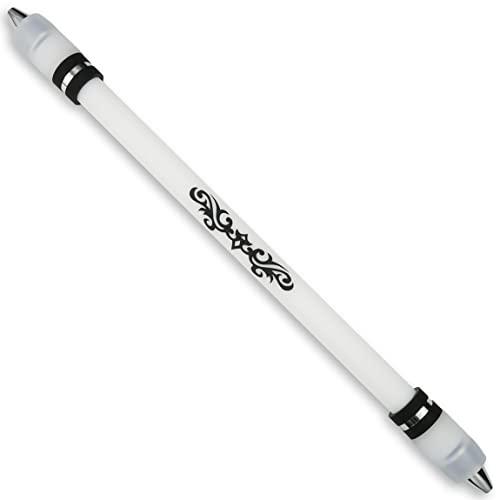 ペン回し専用ペン 改造ペン やりやすい 白軸 (ブラック)