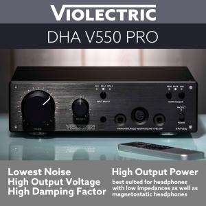 NEW!! Made in Germany Violectric DHA V550 PRO バイオレクトリック ヘッドフォンアンプ｜lacasaacustica