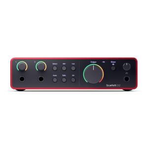 Focusrite Scarlett 2i2 4th Gen オーディオインターフェイス : chuya