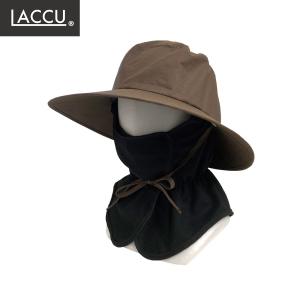 ガーデニングハットマスク付 ブラウン