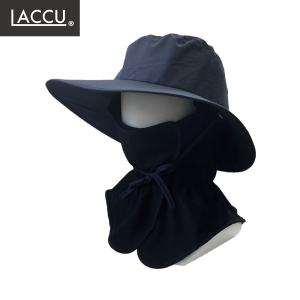 ガーデニングハットマスク付 ネイビー