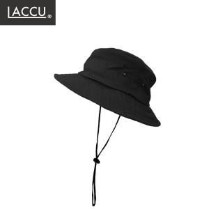 【送料無料】通気バケットハット ブラック ベンチレーション付で蒸れにくい