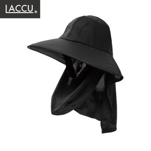 軽量日よけハットマスク付 ブラック