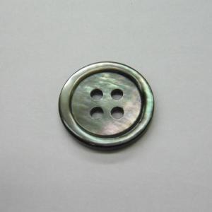 【1個】貝ボタン 黒蝶 17型 11.5mm 1...の商品画像