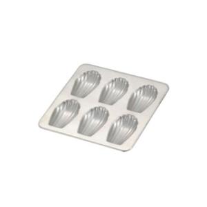 マドレーヌ シェル型 PP-643 18-8（ステンレス）